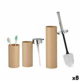 Ensemble de Bain Marron Plastique (8 Unités) de Berilo, Ensembles d'accessoires - Réf : S3626016, Prix : 71,33 €, Remise : %