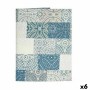 Tablecloth Thin canvas Anti-stain Tile 140 x 180 cm Blue (6 Units) by Kinvara, Party items - Ref: S3626050, Price: 62,10 €, D...