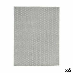 Mantel Loneta Antimanchas Estrella 140 x 180 cm Gris (6 Unidades) de Kinvara, Artículos para fiestas - Ref: S3626057, Precio:...