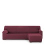 Abdeckung für Chaiselongue mit kurzem Arm rechts Eysa THOR Burgunderrot 110 x 110 x 310 cm von Eysa, Sofas & Lovechairs - Ref...