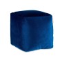 Puff Veludo Azul 30 x 30 x 30 cm (4 Unidades) | Tienda24 - Global Online Shop Tienda24.eu