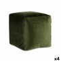 Puff Terciopelo Verde 30 x 30 x 30 cm (4 Unidades) de Gift Decor, Puffs pera - Ref: S3626071, Precio: 40,64 €, Descuento: %