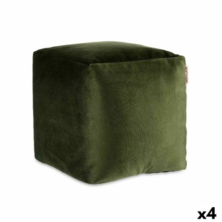 Puff Velluto Verde 30 x 30 x 30 cm (4 Unità) di Gift Decor, Poltrone sacco - Rif: S3626071, Prezzo: 40,64 €, Sconto: %