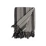 Multipurpose throw Stripes 235 x 205 cm White Grey (8 Units) | Tienda24 - Global Online Shop Tienda24.eu