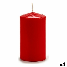 Vela Vermelho 9 x 15 x 9 cm (4 Unidades) de Acorde, Velas - Ref: S3626119, Preço: 17,55 €, Desconto: %