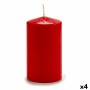 Candle Red 9 x 15 x 9 cm (4 Units) by Acorde, Candles - Ref: S3626119, Price: 17,55 €, Discount: %