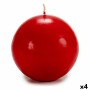 Candle Red Wax 10 x 10 x 10 cm (4 Units) by Acorde, Candles - Ref: S3626121, Price: 12,64 €, Discount: %