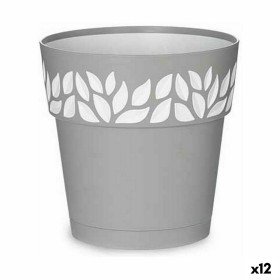 Vaso Riviera Bianco Plastica Quadrato Ø 40 cm | Tienda24 - Global Online Shop Tienda24.eu