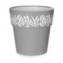 Pot auto-arrosant Stefanplast Gaia Gris Plastique 25 x 25 x 25 cm (6 Unités) de Stefanplast, Pots de fleurs - Réf : S3626152,...