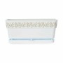 Floreira Autoirrigável Stefanplast Gaia Branco Plástico 13,3 x 12,3 x 29,3 cm (12 Unidades) de Stefanplast, Vasos de janela -...