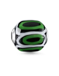 Ladies' Beads Thomas Sabo SET0359-494-11-L2291 Green 1,1 cm by Thomas Sabo, Bead Charms - Ref: S0340972, Price: €11.12, Disco...