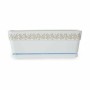 Floreira Autoirrigável Stefanplast Gaia Branco Plástico 49,5 x 17 x 19 cm (12 Unidades) de Stefanplast, Vasos de janela - Ref...