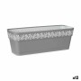 Vaso Autoirrigante Stefanplast Gaia Grigio Plastica 49,5 x 17 x 19 cm (12 Unità) di Stefanplast, Balconiere - Rif: S3626164, ...