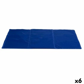 Dog Carpet Refreshing Blue Foam Gel 49,5 x 1 x 90 cm (6 Units) by Mascow, Nappies and sanitary mats - Ref: S3626194, Price: 5...