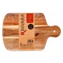 Cutting board Black Acacia 21,5 x 1,5 x 33,5 cm (12 Units) by Kinvara, Chopping boards - Ref: S3626204, Price: 61,47 €, Disco...