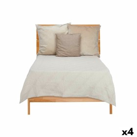 Steppdecke 180 x 260 cm Beige (4 Stück) von Gift Decor, Wohn- & Kuscheldecken - Ref: S3626234, Preis: 67,41 €, Rabatt: %