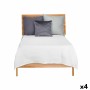 Bedspread (quilt) 180 x 260 cm Rhombus White (4 Units) by Gift Decor, Blankets and bedcovers - Ref: S3626236, Price: 66,42 €,...