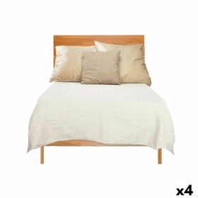 Colcha 180 x 260 cm Rombos Beige (4 Unidades) de Gift Decor, Mantas y colchas - Ref: S3626237, Precio: 66,42 €, Descuento: %