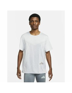 Maglia a Maniche Corte Uomo Nike Dri-FIT Rise 365 Bianco da Nike, Uomo - Ref: S64109751, Precio: 55,12 €, Descuento: %