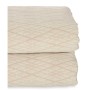 Bedspread (quilt) 240 x 260 cm Rhombus Beige (4 Units) | Tienda24 - Global Online Shop Tienda24.eu