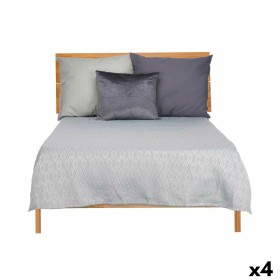 Steppdecke 240 x 260 cm Rhombusse Grau (4 Stück) von Gift Decor, Wohn- & Kuscheldecken - Ref: S3626247, Preis: 81,06 €, Rabat...