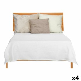 Colcha 240 x 260 cm Geométrico Branco (4 Unidades) de Gift Decor, Cobertores e colchas - Ref: S3626248, Preço: 81,06 €, Desco...