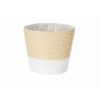 Macetero Blanco Cuerda Plástico 16 x 14,5 x 16 cm (24 Unidades) de Ibergarden, Maceteros - Ref: S3626254, Precio: 57,45 €, De...