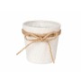 Vaso Fiocco Bianco Stoffa 11 x 10,5 x 11 cm (24 Unità) | Tienda24 - Global Online Shop Tienda24.eu