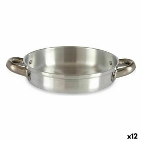 Poêle Argenté Aluminium 19 x 4,5 x 25,5 cm (12 Unités) de Kinvara, Grandes sauteuses - Réf : S3626269, Prix : 41,95 €, Remise...