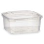 Lancheira Retangular com Tampa Transparente Polipropileno 500 ml 12,3 x 6 x 13 cm (24 Unidades) | Tienda24 - Global Online Shop Tienda24.eu