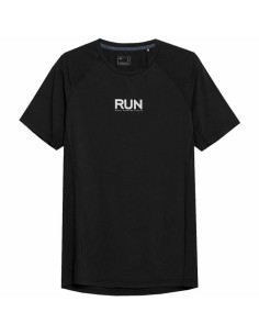 Maglia a Maniche Corte Uomo 4F Run Nero da 4F, Uomo - Ref: S64109775, Precio: 18,21 €, Descuento: %