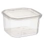 Lancheira Retangular com Tampa Transparente Polipropileno 750 ml 12,8 x 7,5 x 13,5 cm (24 Unidades) | Tienda24 - Global Online Shop Tienda24.eu