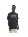 Camiseta de Manga Corta Vans Checkered Azul Hombre | Tienda24 Tienda24.eu