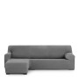 Housse pour chaise longue accoudoir long gauche Eysa THOR Gris foncé 110 x 110 x 310 cm de Eysa, Housses de canapé - Réf : D1...