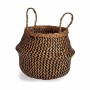 Dekorativer Korb Schwarz natürlich Binsen 8 L 31 x 38 x 31 cm (8 Stück) von Gift Decor, Aufbewahrungskörbe - Ref: S3626313, P...