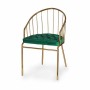 Silla Barras Verde Dorado 51 x 81 x 52 cm (2 Unidades) | Tienda24 - Global Online Shop Tienda24.eu