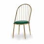 Chaise Barres Vert Doré 48 x 95,5 x 48 cm (2 Unités) de Gift Decor, Chaises - Réf : S3626344, Prix : 161,86 €, Remise : %