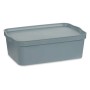 Boîte de rangement avec couvercle Gris Plastique 14 L 29,5 x 14,3 x 45 cm (12 Unités) de Kipit, Boîtes et coffres de rangemen...