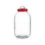 Vaso Coperchio con manico Rosso polipropilene 5 L 16,5 x 29 x 16,5 cm (4 Unità) di Vivalto, Conservazione di alimenti - Rif: ...