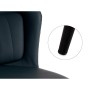 Sillón Redondo Azul Negro Acero 51 x 83,5 x 54 cm (2 Unidades) de Gift Decor, Sillas - Ref: S3626428, Precio: 163,07 €, Descu...