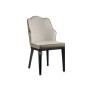 Armchair Shell Black Grey Steel 48 x 88 x 60 cm (2 Units) by Gift Decor, Chairs - Ref: S3626431, Price: 149,41 €, Discount: %