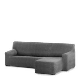 Capa para chaise longue de braço curto direito Eysa ROC Cinzento escuro 120 x 120 x 360 cm de Eysa, Sofás - Ref: D1607211, Pr...