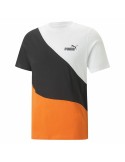 Camiseta Puma Power Cat Naranja Oscuro Hombre | Tienda24 Tienda24.eu