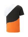 Camiseta Puma Power Cat Naranja Oscuro Hombre | Tienda24 Tienda24.eu