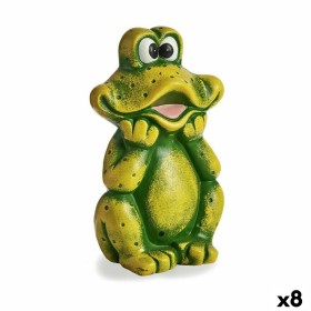 Decorative Garden Figure Frog Ceramic 14 x 29 x 18,5 cm (8 Units) by Ibergarden, Figurines - Ref: S3626465, Price: 51,92 €, D...