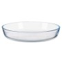 Bandeja para Forno Transparente Vidro de Borosilicato 25,5 x 4,5 x 25,5 cm (6 Unidades) de Vivalto, Tabuleiros de forno - Ref...