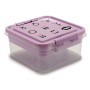 Scatola-Portagioie Viola Trasparente Plastica 24,5 x 11,5 x 26 cm (12 Unità) | Tienda24 - Global Online Shop Tienda24.eu