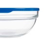 Fiambrera Redonda con Tapa Chefs Azul 1,135 L 17,2 x 7,6 x 17,2 cm (4 Unidades) de Pasabahce, Almacenamiento de alimentos - R...