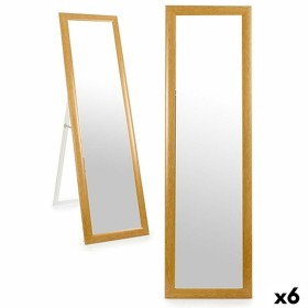 Miroir sur pied Marron Bois Verre 38 x 134 x 2,5 cm (6 Unités) de Gift Decor, Miroirs en pied - Réf : S3626484, Prix : 101,31...