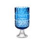 Vaso Intaglio Azzurro Cristallo 13 x 26,5 x 13 cm (6 Unità) di Gift Decor, Vasi - Rif: S3626486, Prezzo: 61,46 €, Sconto: %